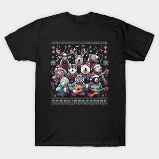 Christmas Caroling Animal Edition T-Shirt